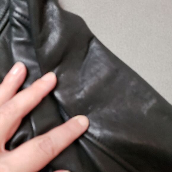 Lucky Brand 100% Lamb Leather Skin Jacket Size small - Picture 12 of 16